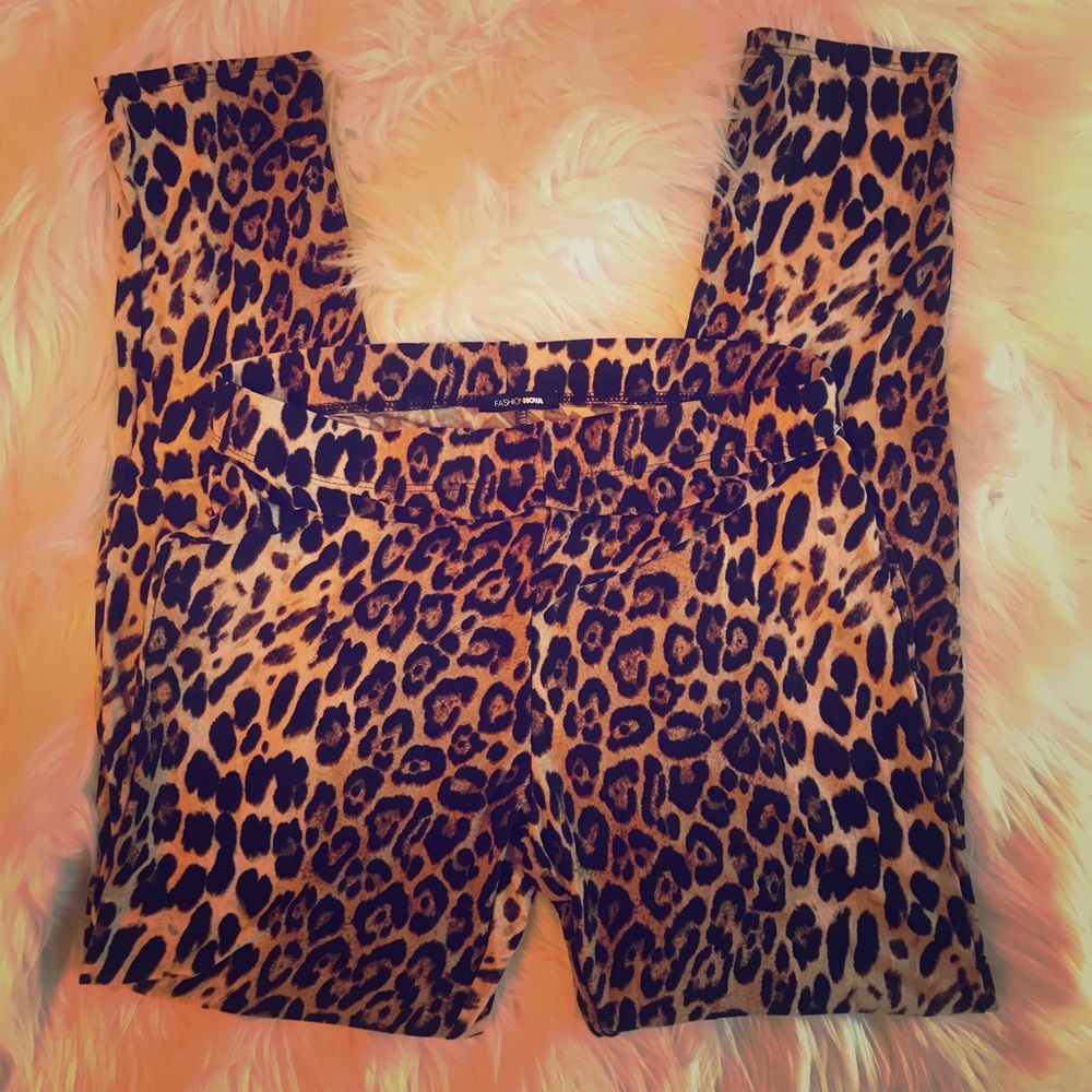 Fashion Nova Cheetah Leggings NWOT